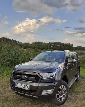 Ford Ranger cena 160000 przebieg: 47000, rok produkcji 2018 z Sieradz małe 29